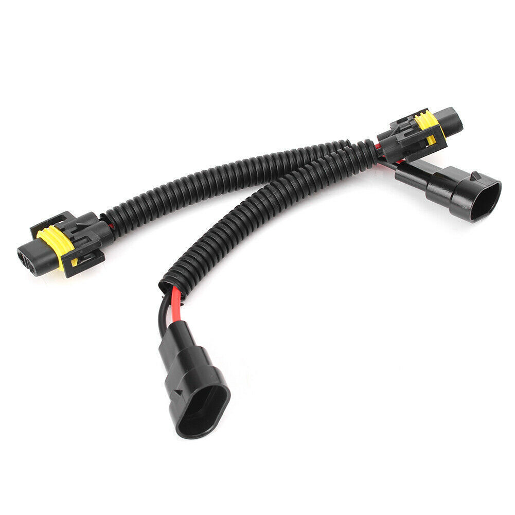 2-Pack 9006 To H11 Conversion Pigtail Connectors – Headlight & Fog Light Wiring Adapters