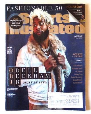 SPORTS ILLUSTRATED July 16-23, 2018 Paperback / ODELL BECKHAM JR. / LEBRON + LA