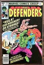 1979 Marvel The Defenders #78 The Return Of The Original Defenders