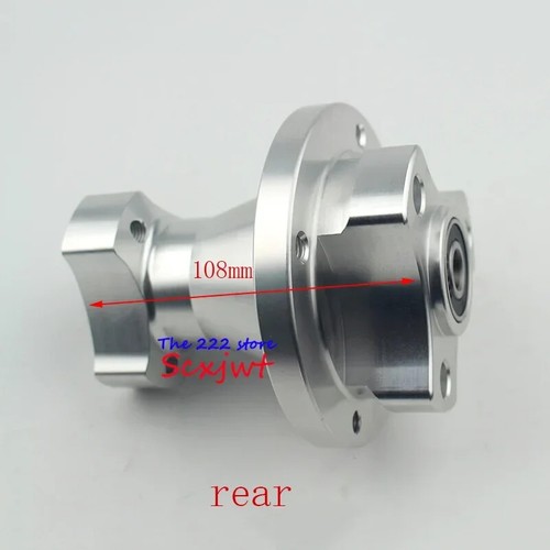 Silver Front&Rear Disc Brake Hub Wheel Rim for Dax Ruckus Zoomer Monkey Z50bike - Picture 7 of 18
