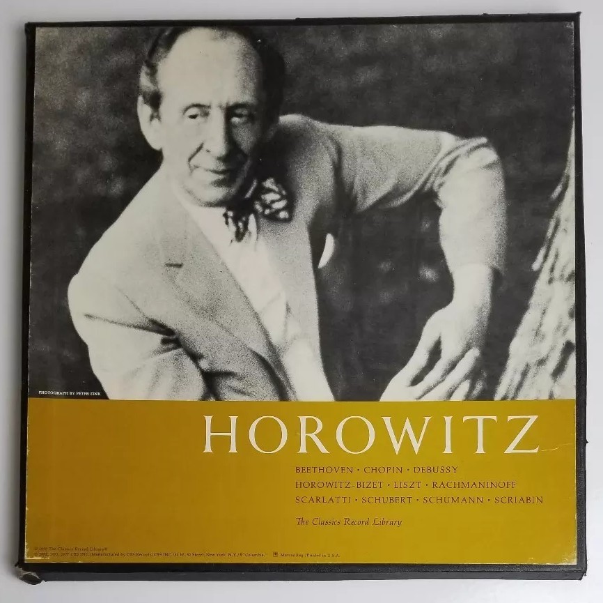Horowitz Classics Record Library 4 LP Classical Box Set