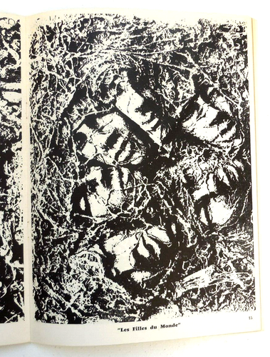 MIRABELLE DORS. oeuvres sculptées. Maurice Rapin. 500 ex. 1964. envoi de M.Dors - Foto 6 di 7