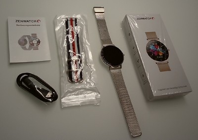 NEUE originalverp. ASUS Smartwatch + zusätzl. Textilarmb.