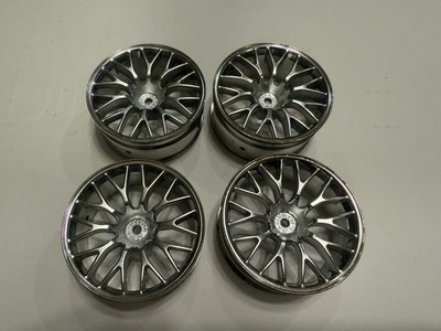 HPI Super Nitro RS4 Chrome Mesh Wheels 3035 Vintage RC Car