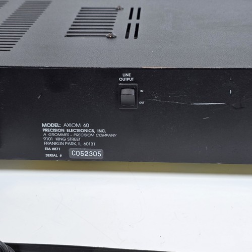 Precision Electronics Axiom 60 Amplifier, 60W, Multi-Zone Compatibility - Picture 10 of 10