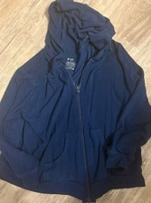 Kyte Baby 4T Zip Up Jacket Navy Blue