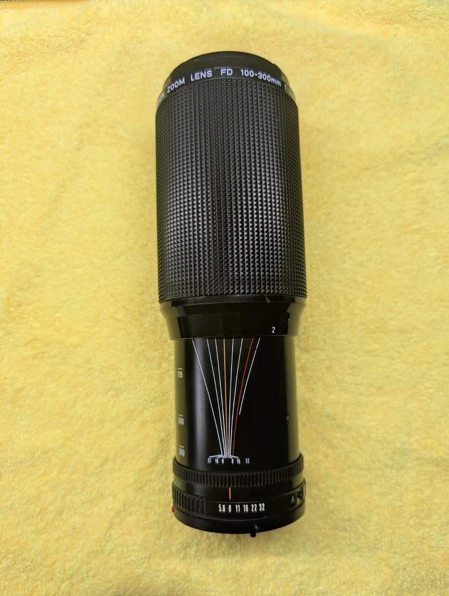 Zoom Canon FD 100-300mm Focal Camera Lenses for sale | eBay