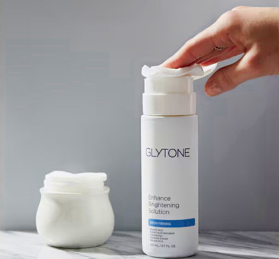 GLYTONE Enhance Brightening Solution Face Brightener w/ Glycolic Acid 6.7 fl oz