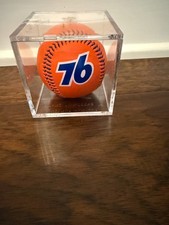76 Gasoline Orange Promotional Souvenir Baseball Ball