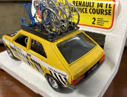 Renault 14 Servizio Corse Tour De France Burago Bburago 1/24 1/25 - Imagen 3 de 3
