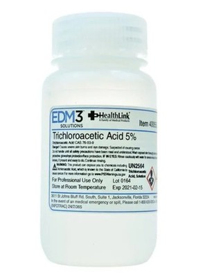 EDM3 400550 Trichloroacetic Acid, 5%, 4 oz 1 EA