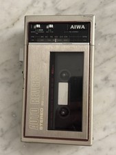 Rare Vintage AIWA HS-J02 Stereo Radio AM/FM Work Cassette Not Working Clean