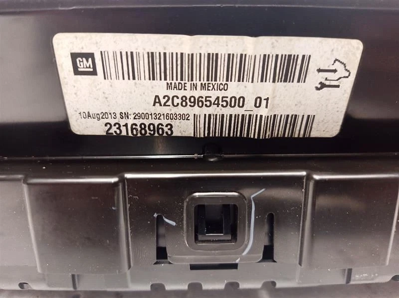 Grupo de velocímetro GM 23168963 MPH de 2014 Chevy Volt [381 millas] 10811636 Foto 2 de 4
