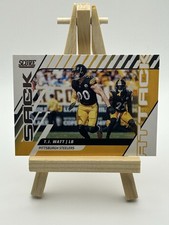 Panini 2025 Score Sack Attack T.J. Watt #8 Pittsburgh Steelers NFL Card