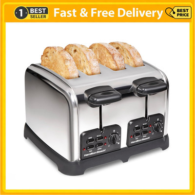 Hamilton Beach 24782 Retro Toaster with Wide Slots, Sure-Toast echnology