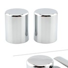 2x Chrome Docking Hardware Point Cover Kit For Harley Sportster XL883 Road King