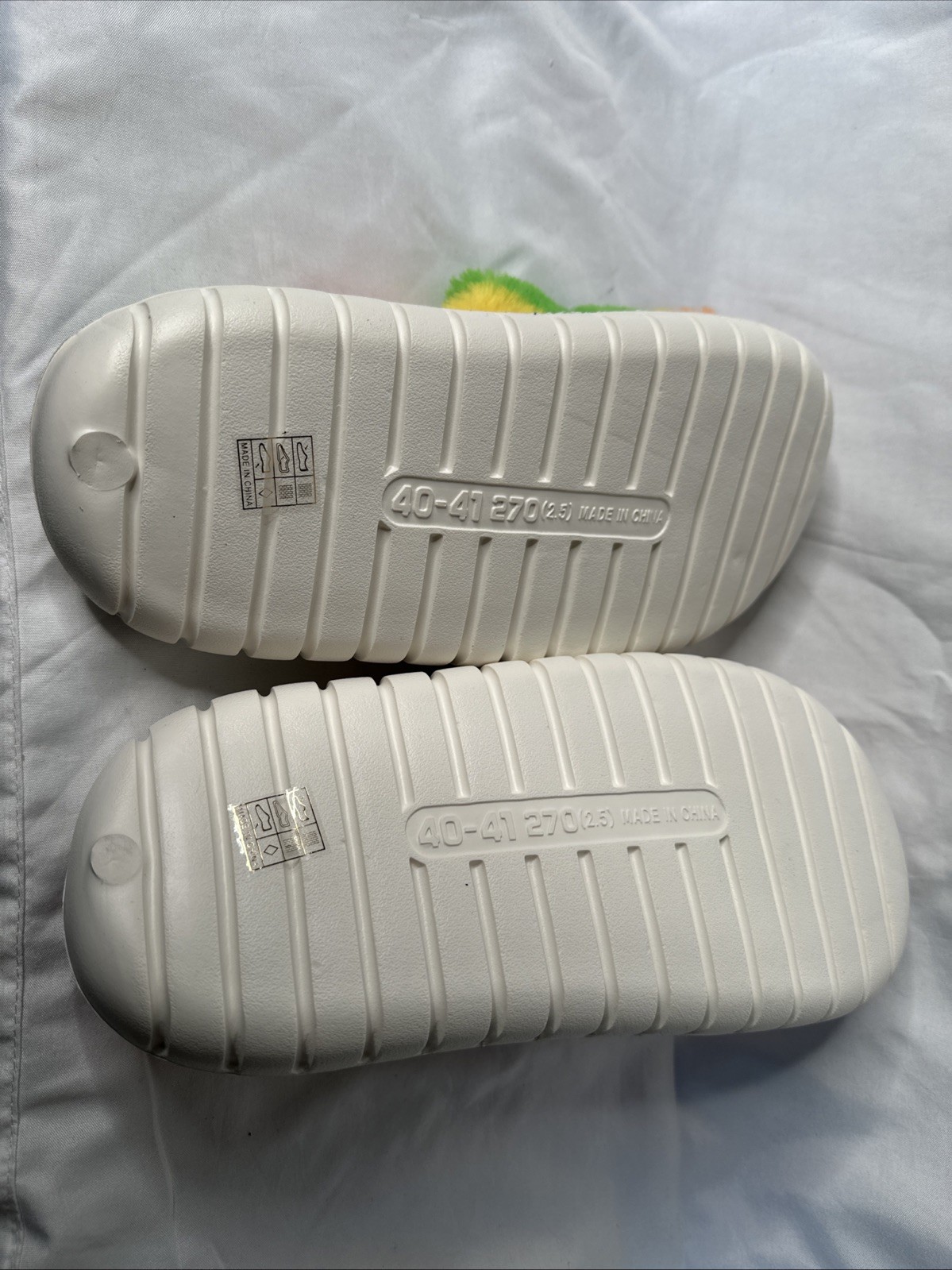 SAOLA Nuova pantofola Shein EVA donna soffice doppio cinturino colorata suola spessa tg.8 5 9