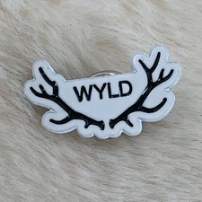 WYLD Cannabis Antler Logo Advertising Small Enamel Lapel Pin