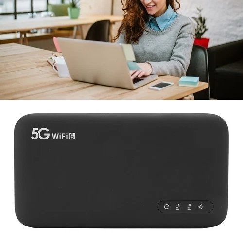 ~5G Mobile Hotspot WiFi 6 Routeur Portable Avec Emplacement Pour Carte SIM Pour