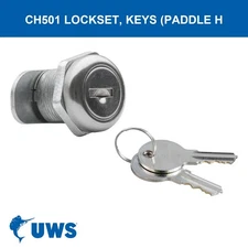 003-CH501CYLNDR Paddle Handle Lock Cylinder & Keys
