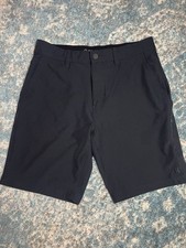 Hurley Board Shorts Size 32 Black Lightweight Summer Beach Surf Sand