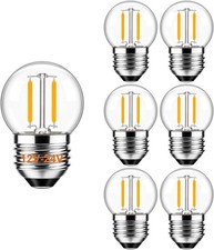 12 Volt Low Voltage Led Light Bulbs - Soft Warm 2700k 1w Only For 12v -24v Dca