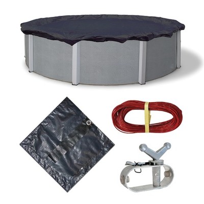 8-Year 24-ft Round Above Ground Pool Winter Cover
