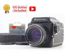  Near MINT   Mamiya M645 Waist Level Finder Sekor C 80mm f/2.8 Lens From JAPAN