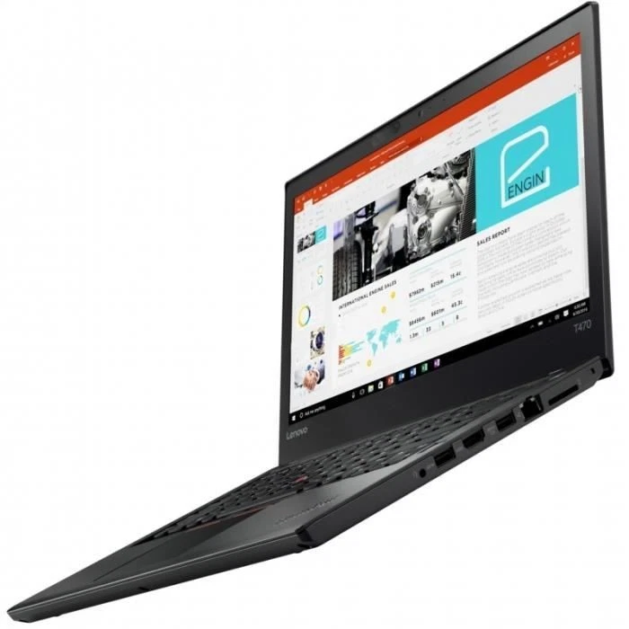 Lenovo ThinkPad T470s · i5-7300U · 8GB · 240GB, photo 2 sur 4