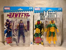 Marvel Legends THE VISION Ultron Head  HAWKEYE Vintage Wave 2 Avengers Retro