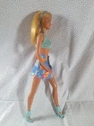 Vintage 1978 Sun Lovin Malibu Barbie Doll Redressed Original Top Floral Skirt