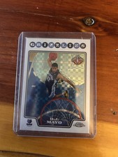 Topps Chrome 2008-09 O.J. Mayo Rookie X-Fractor Parallel #183 Grizzlies /288