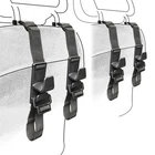 4-Pack Headrest Hooks for Car Universal Interior Auto Vehicle Back Front Seat Ha