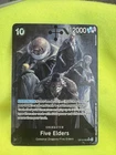 Five Elders Alt Art OP13-082 SR One Piece TCG Carrying On His Will NM