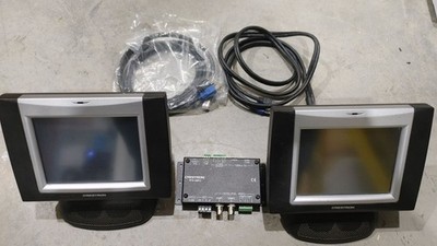 2 Fully Tested Crestron TPS-3000 Touch Screen Panels