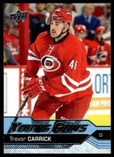 2016-17 Upper Deck Young Guns Trevor Carrick Rookie Carolina Hurricanes #230