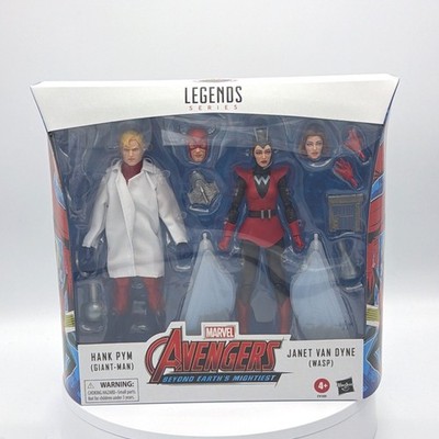Hasbro Marvel Legends Hank Pym Giant-Man Janet Van Dyne Wasp 2-Pack NIB