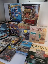 Lot of 12 Vintage PC Games 12 Titles read description Perfect Condition.