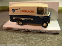 1/87 Brekina Mb L 406 Dachser Luftfracht Kasten 36804
