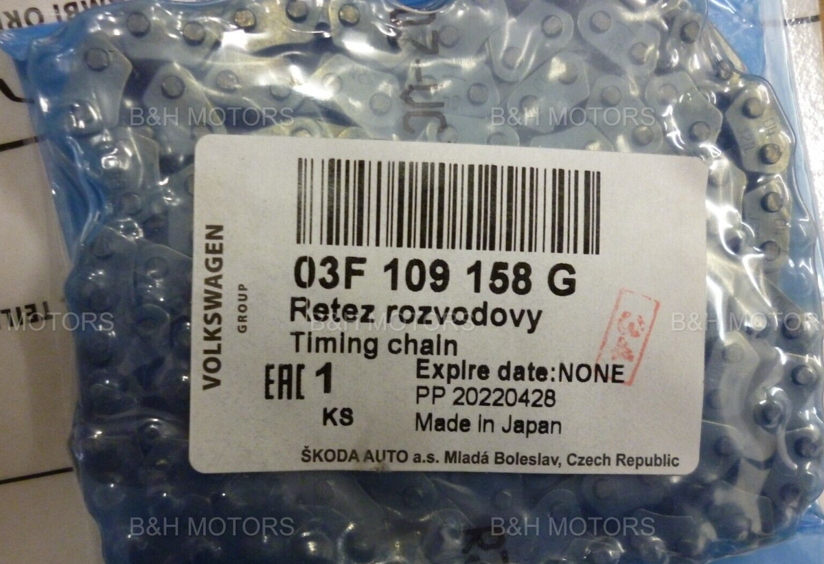 NEW GENUINE VW GROUP TIMING CHAIN KIT 1,2 TSI TFSI CBZA CBZB