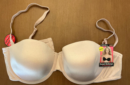 Sweet Nothings Maidenform Wear Convertible Strap T Shirt Wear 7 Ways Bra 40C NWT