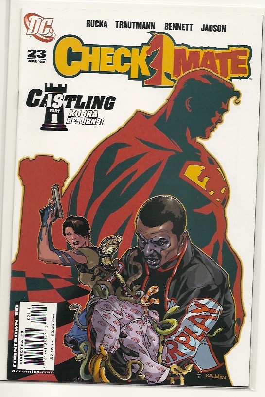 FEDA 正義の紋章 漫画 玉木美孝 COMP COMICS DC COMICS CHECKMATE #23! VF-NM! | eBay