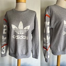 ADIDAS ORIGINAL Official Unisex Trefoil 72 03 Pullover Sweatshirt Size Small