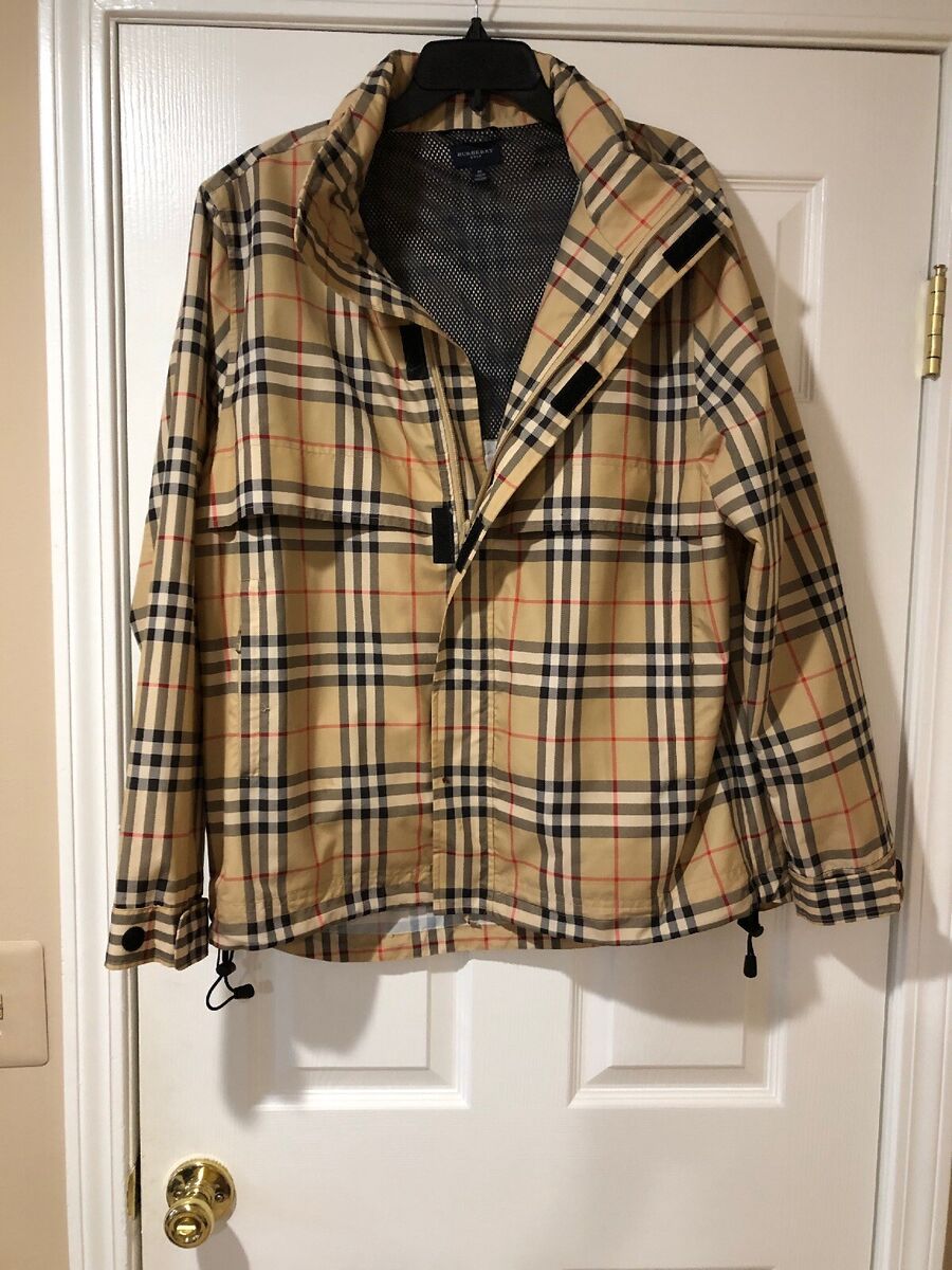 Burberry Golf Jacket Size Med UNISEX | eBay Burberry Golf Jacket Size Med UNISEX | eBay