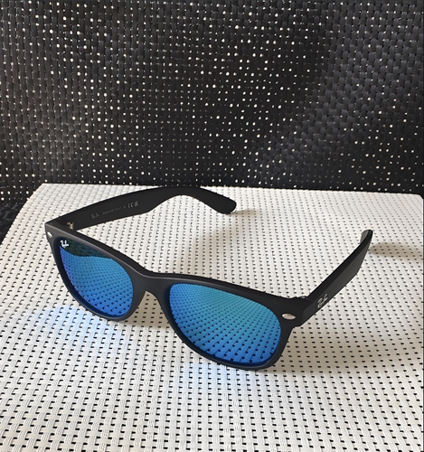 GAFAS DE SOL AZUL RB2132 RAY-BAN NUEVAS WAYFARER MOR-006 - Imagen 3 de 14