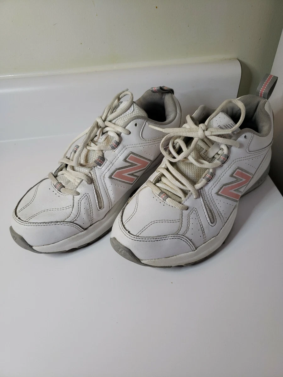 New balance 608 white hotsell pink