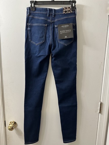 GUESS Women’s WARM TOUCH Skinny High Jean Size 27 (New With Tags) - Picture 4 of 10