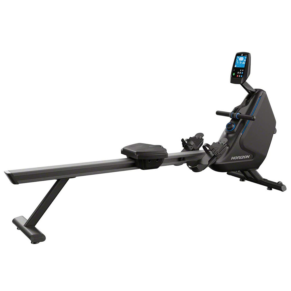 Horizon Fitness Máquina de remo para gimnasio y fitness Oxford 6 Negro