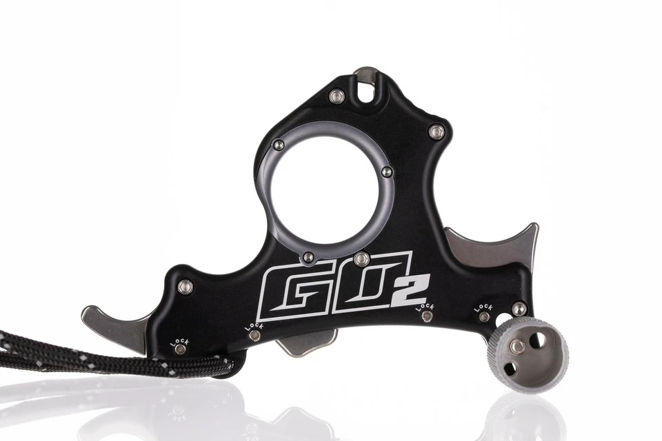 New Tru Ball GO2 Handheld Release Index / Pinky Release Feature Black Model - Image 2 of 2