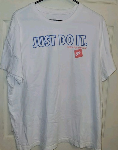 XL Mens Nike Sportsware Just Do It Swoosh Graphic Tshirt Classic Gym Everyday - Picture 3 of 12